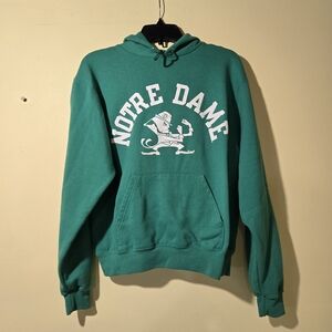 Champion Notre Dame Teal Hoodie